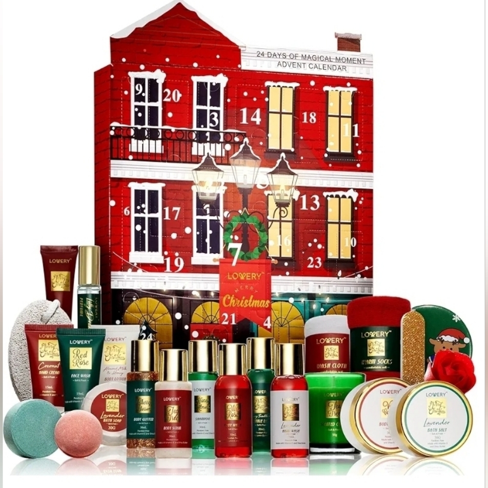 Advent Calendar 2025 Adult Women – 24pc Beauty & Spa